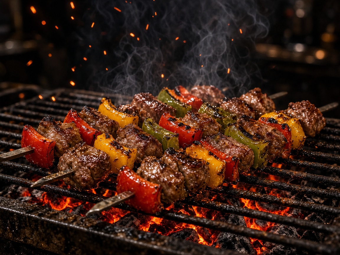 Holzkohlegrill