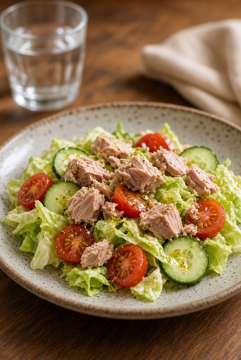 Ton balıklı salata